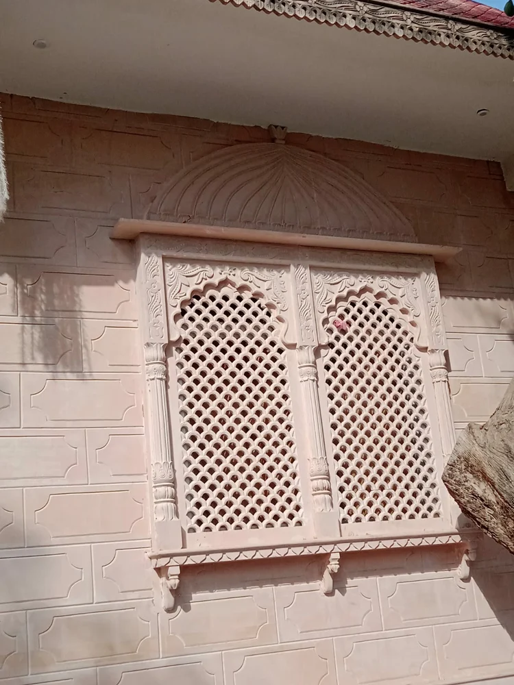 Pink Sandstone Jali