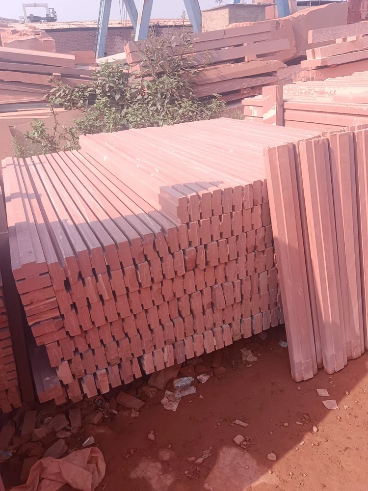 Red Stone Door Frame